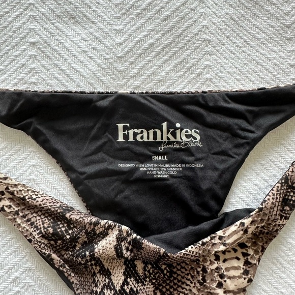 Frankie’s swim bikini bottom snakeskin - Picture 2 of 3